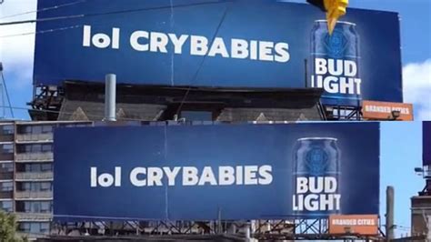 budlight billboard|Fact check: No, Bud Light didnt make crybabies billboard